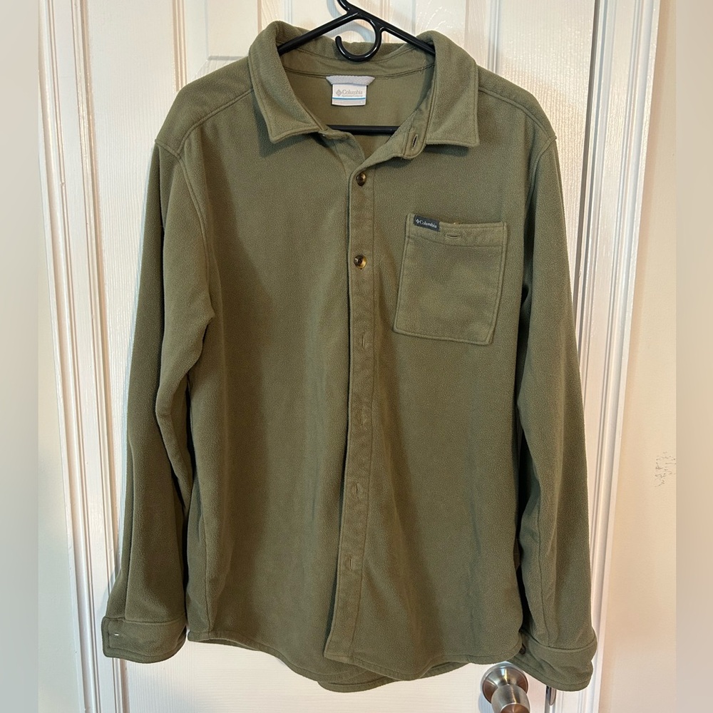 Colombia Fleece Button Down